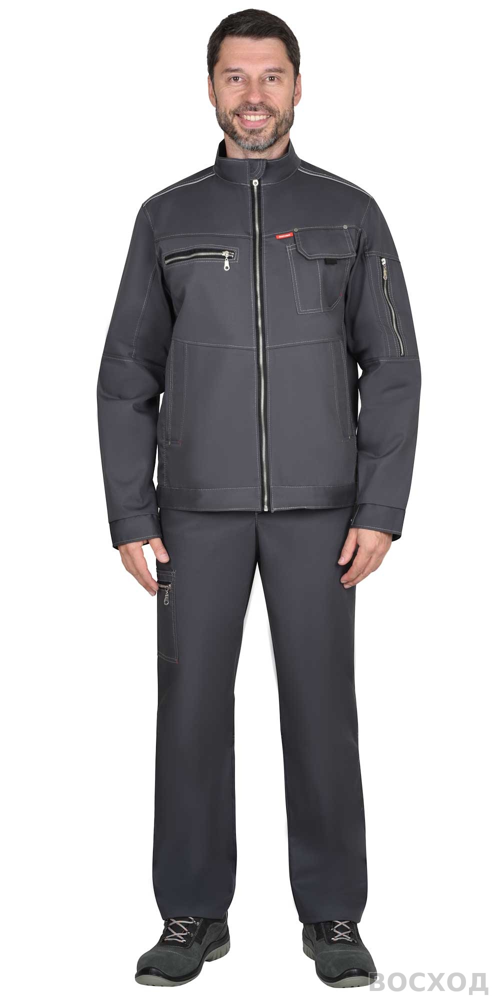 Куртка СИРИУС-ДАЛЛАС серая