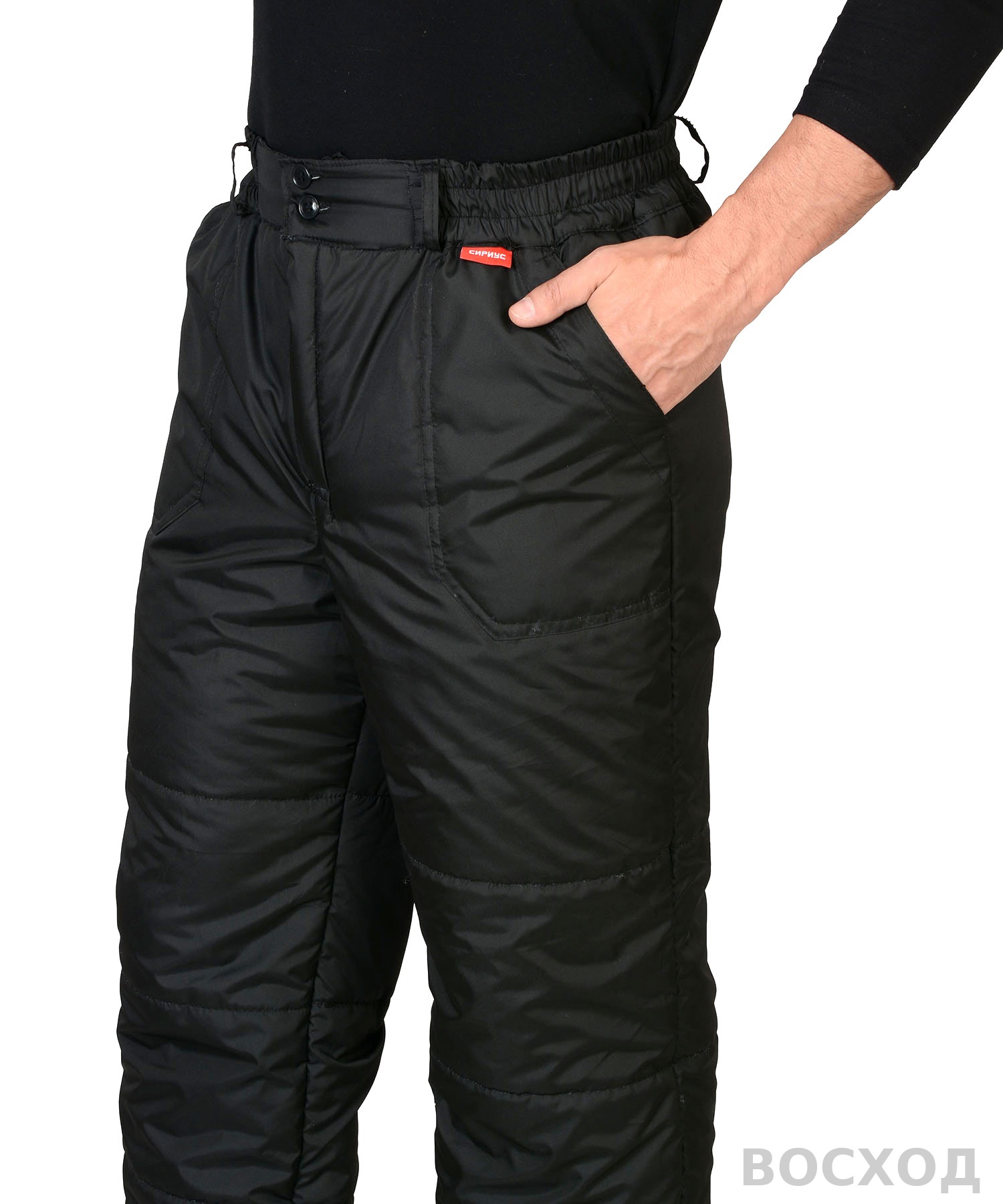 Брюки СИРИУС-ЕВРОПА черные