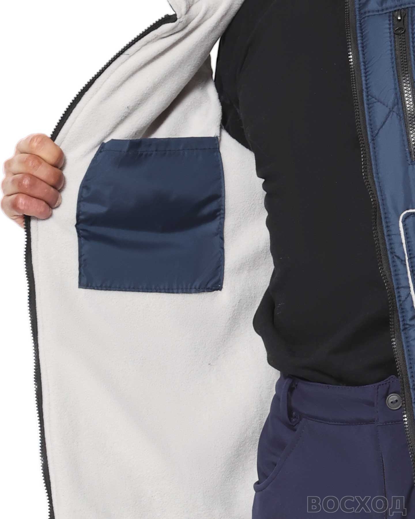 Жилет СИРИУС-ЕВРОПА удлиненный (на подкладке флис)