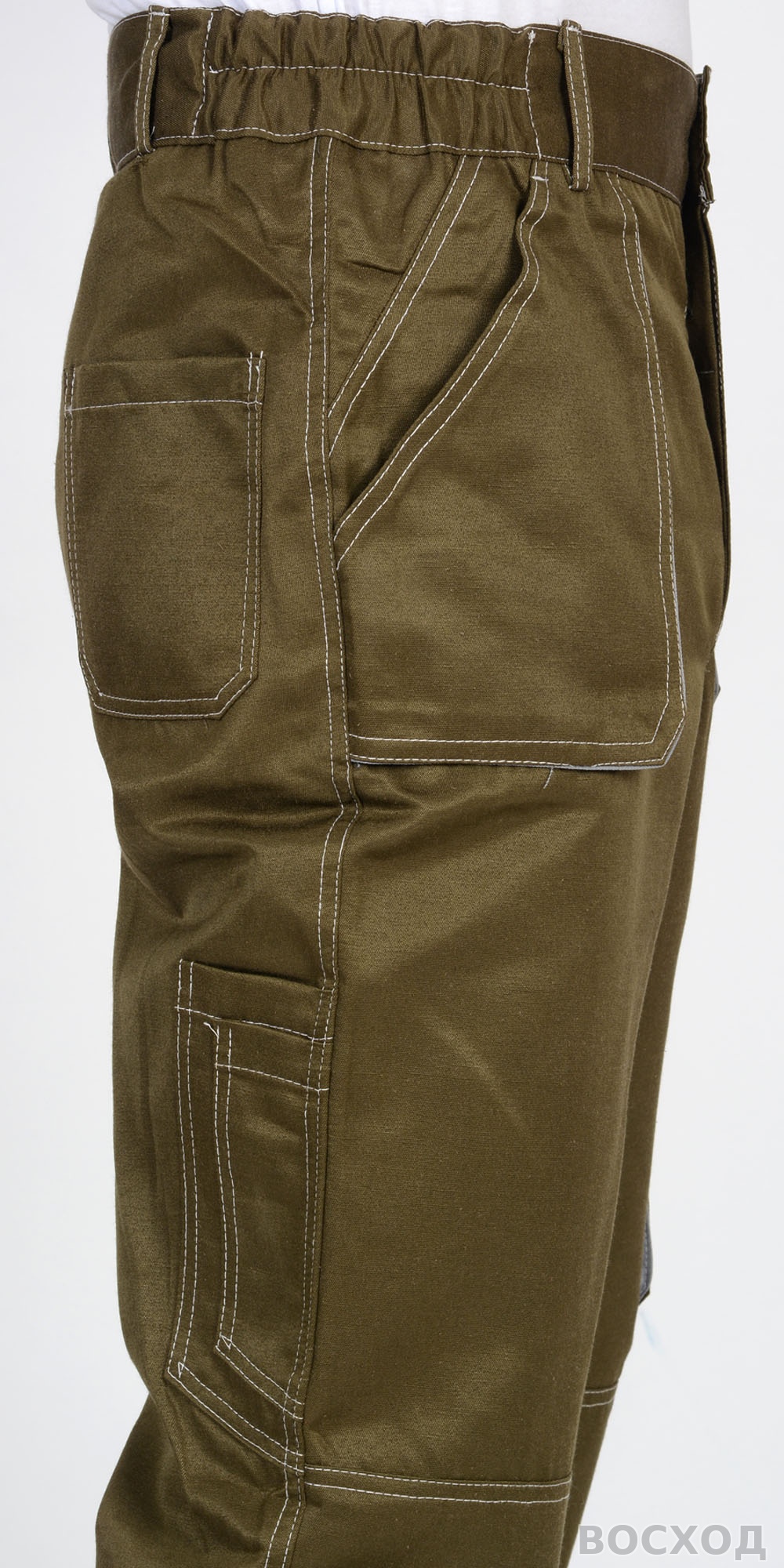 Брюки СИРИУС-CROWN со св.серым