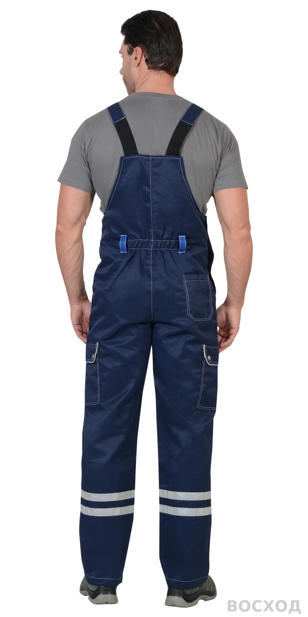 Костюм СИРИУС-ЛИДЕР куртка, п/к т. с васильком и молочным, СОП