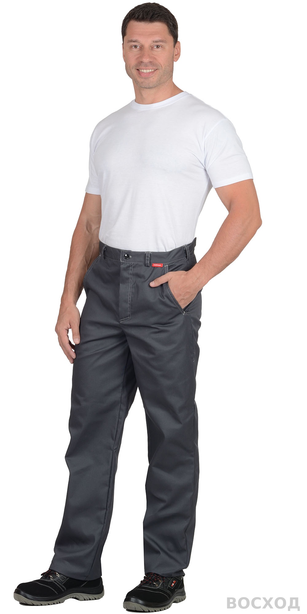 Костюм СИРИУС-ФАВОРИТ куртка, брюки т. со св.серым