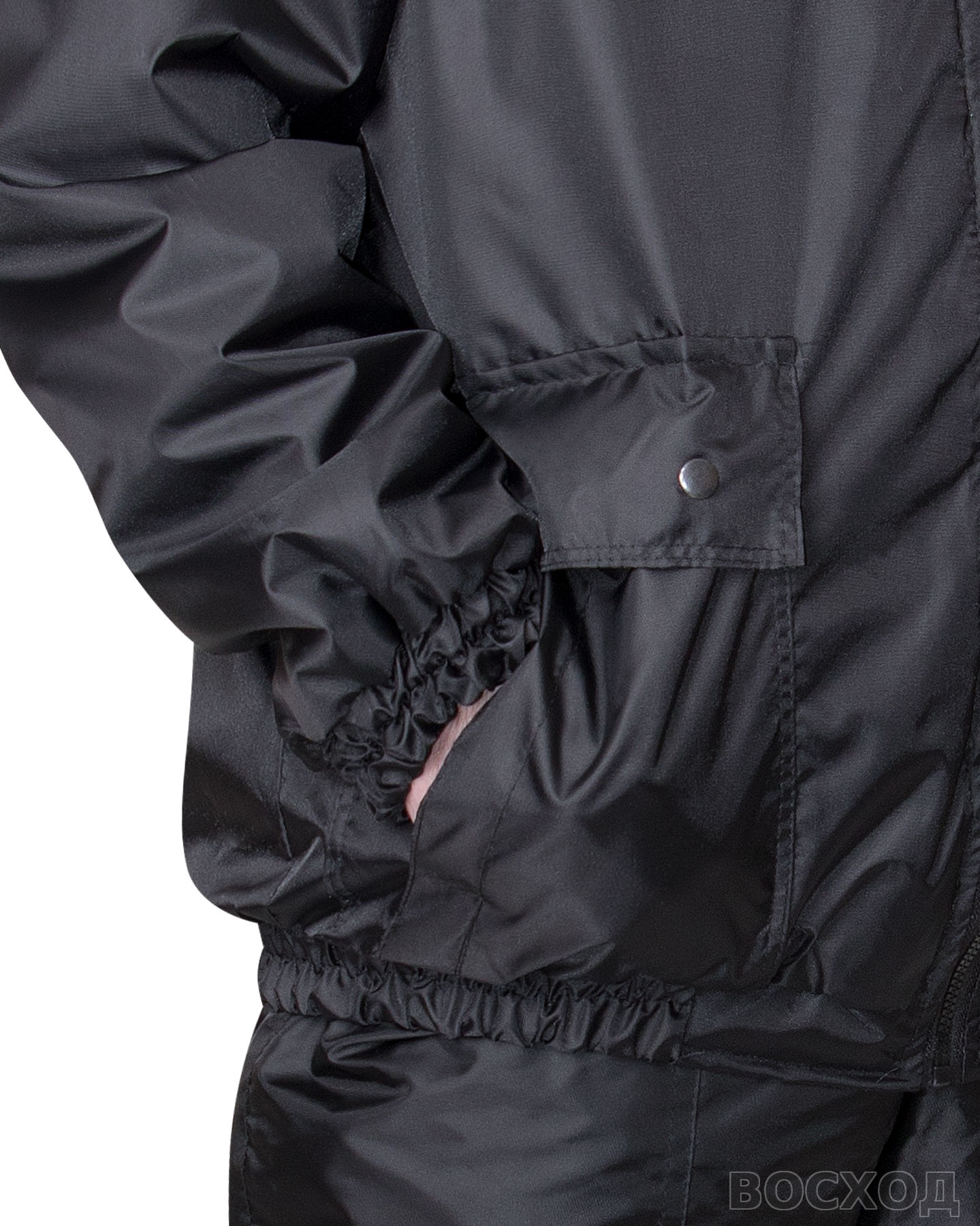 Куртка СИРИУС-ШТУРМ-ЛЮКС кор., чёрная