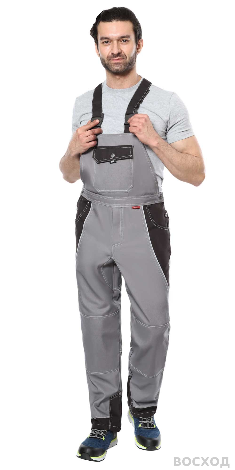 Полукомбинезон СИРИУС-ПЕКИН с черным пл. 280 г/кв.м