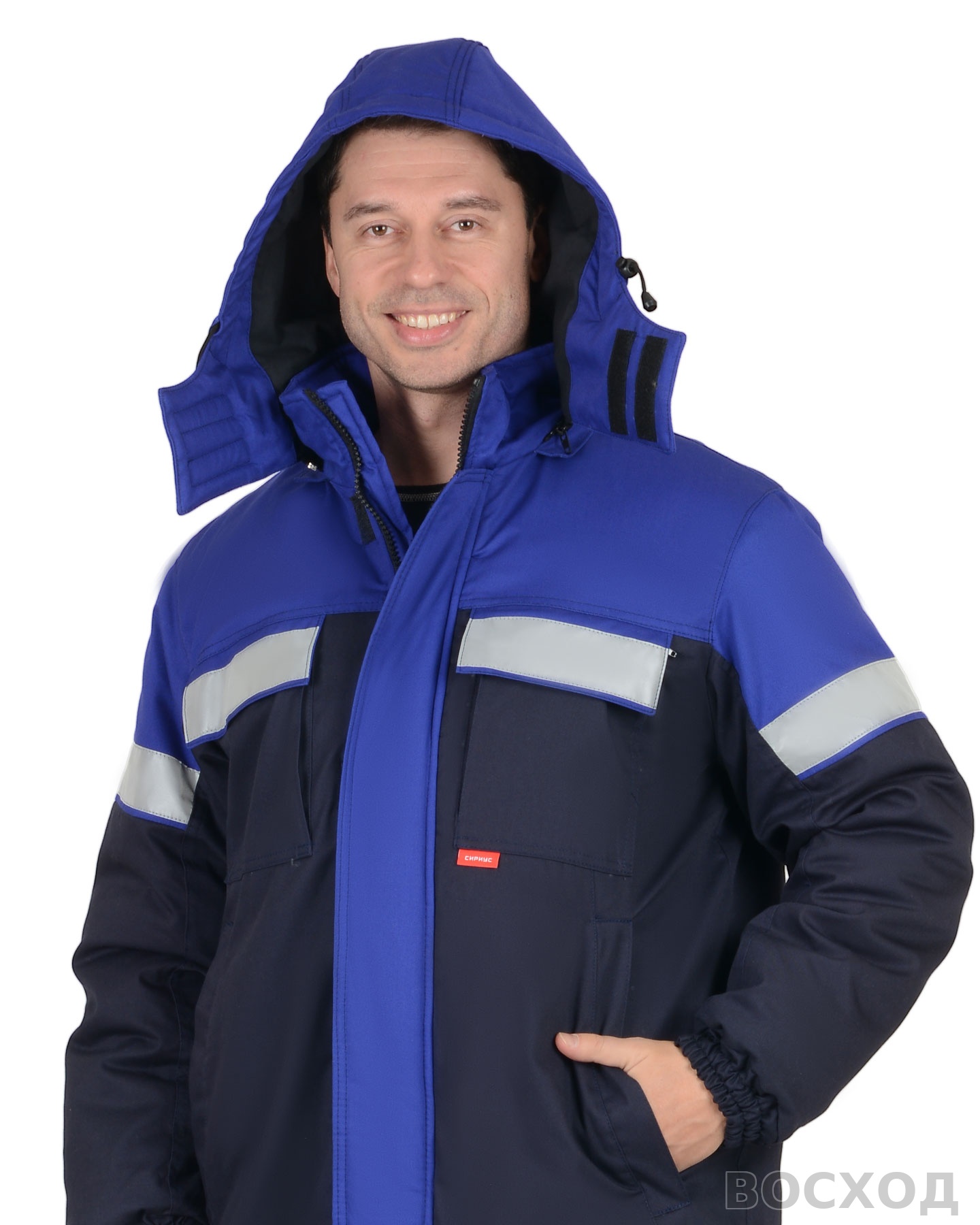 Костюм СИРИУС-СУРГУТ-С-РОСС куртка, п/к антистат МВО