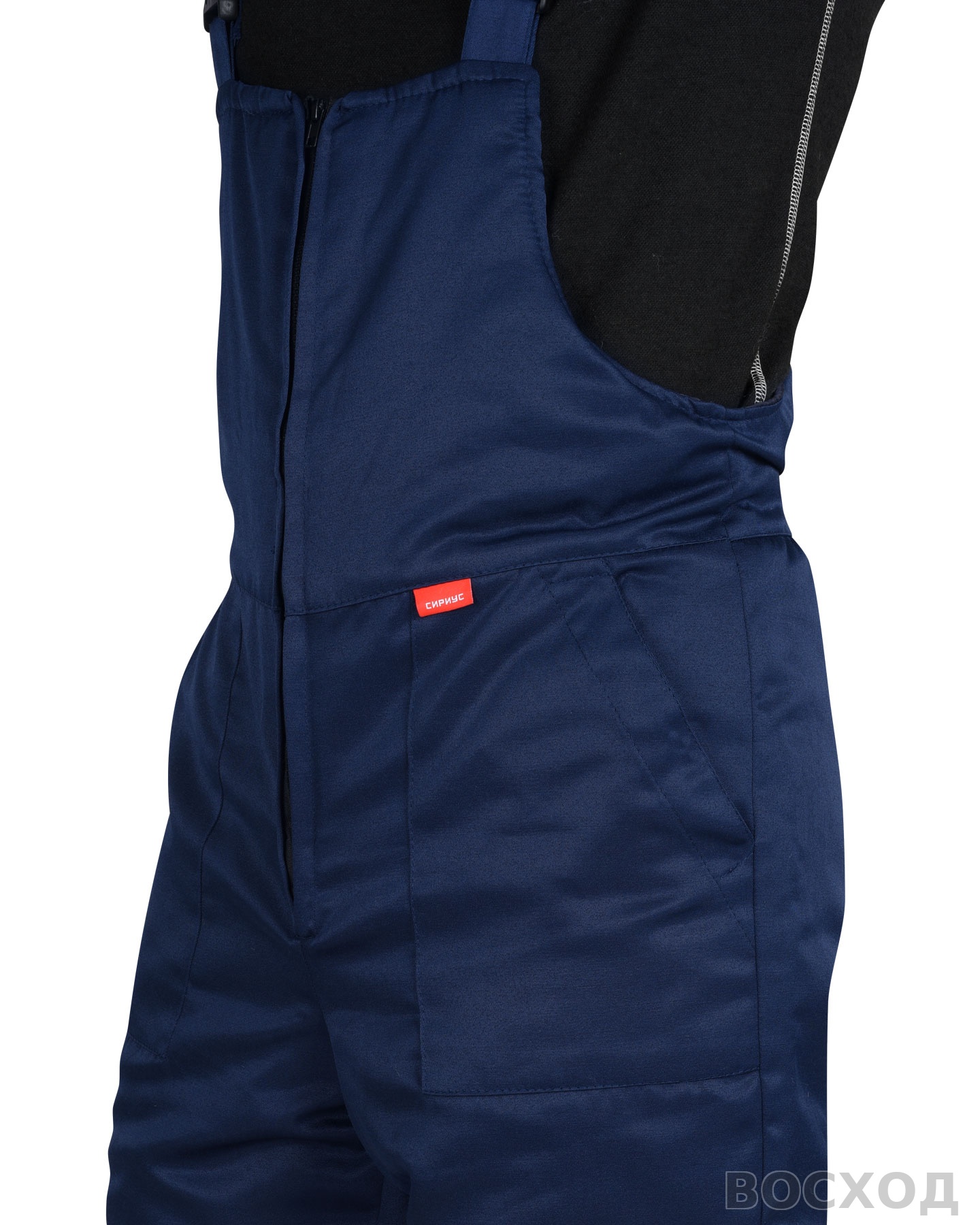 Полукомбинезон зимний универсальный тёмно- с СОП