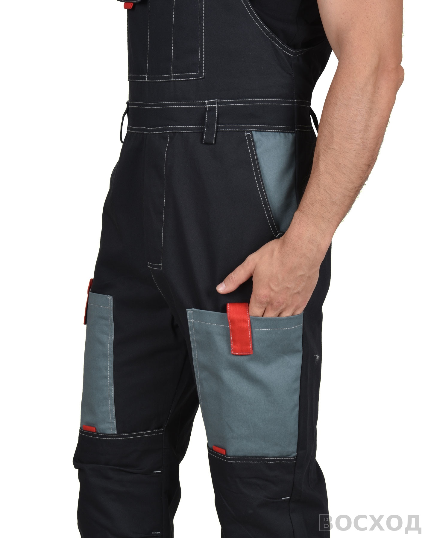 Костюм СИРИУС-ФАВОРИТ куртка, полукомбинезон, 100% х/б, пл. 270 г/кв.м