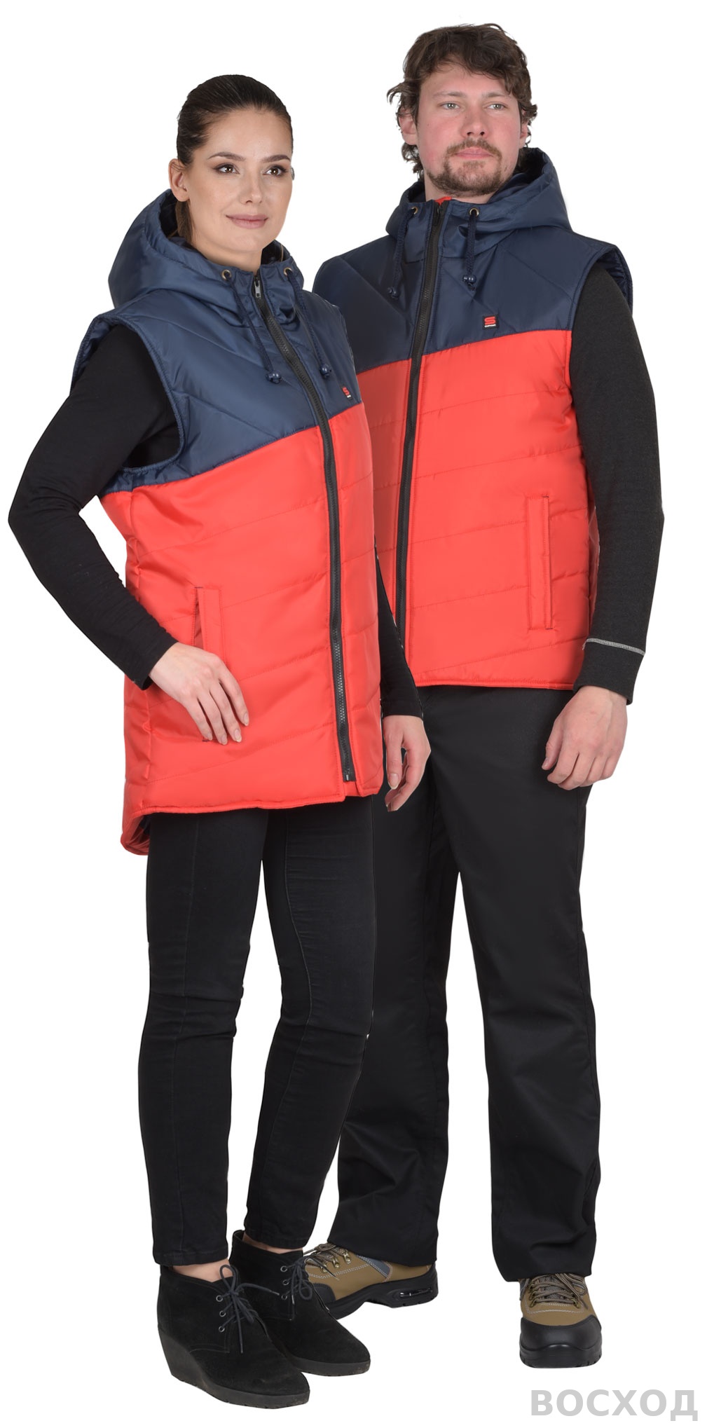 Жилет СИРИУС-ЭЛЬБРУС с темно-синим