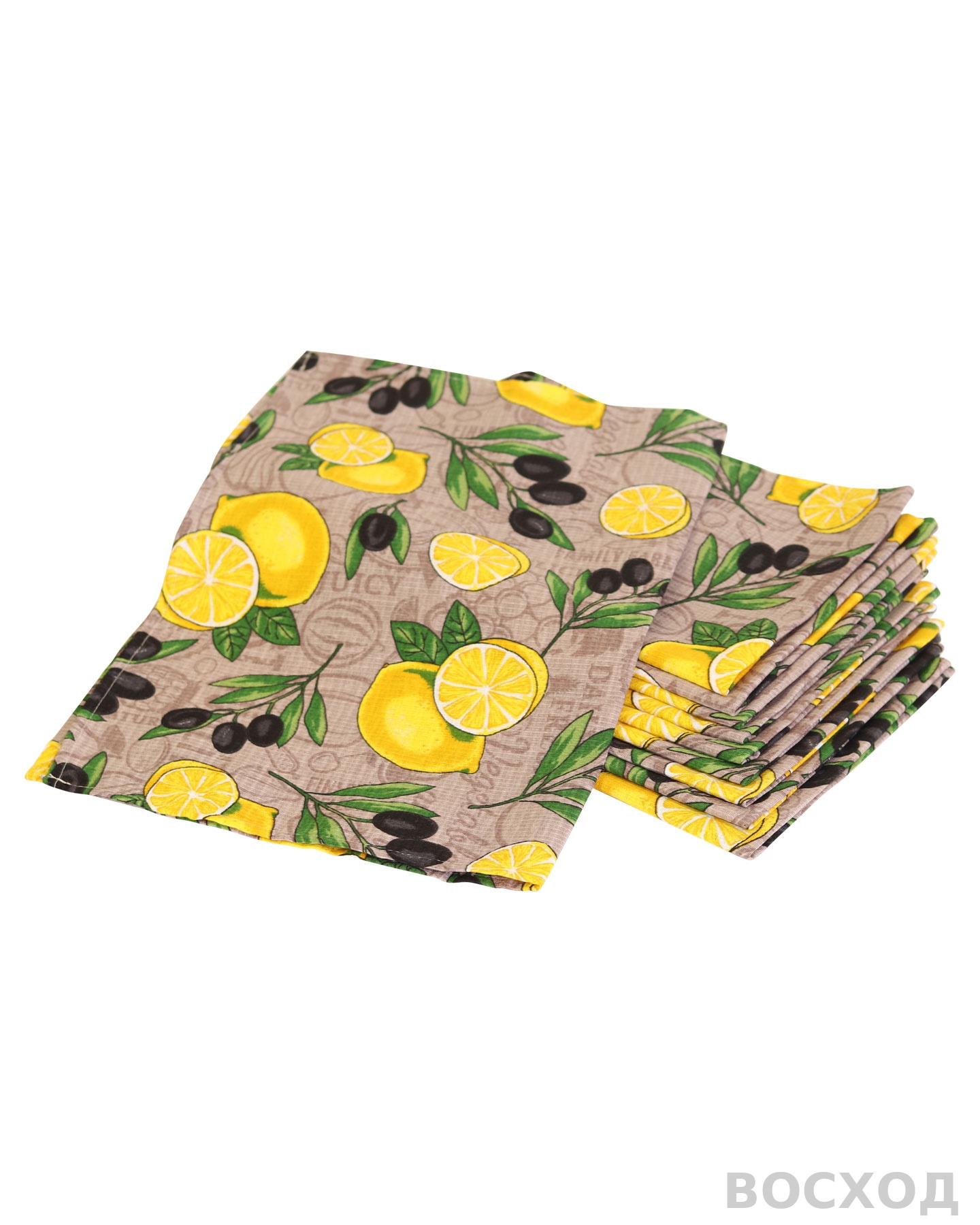 Полотенце вафельное (45х60) с рисунком пл. 160 гр/м2