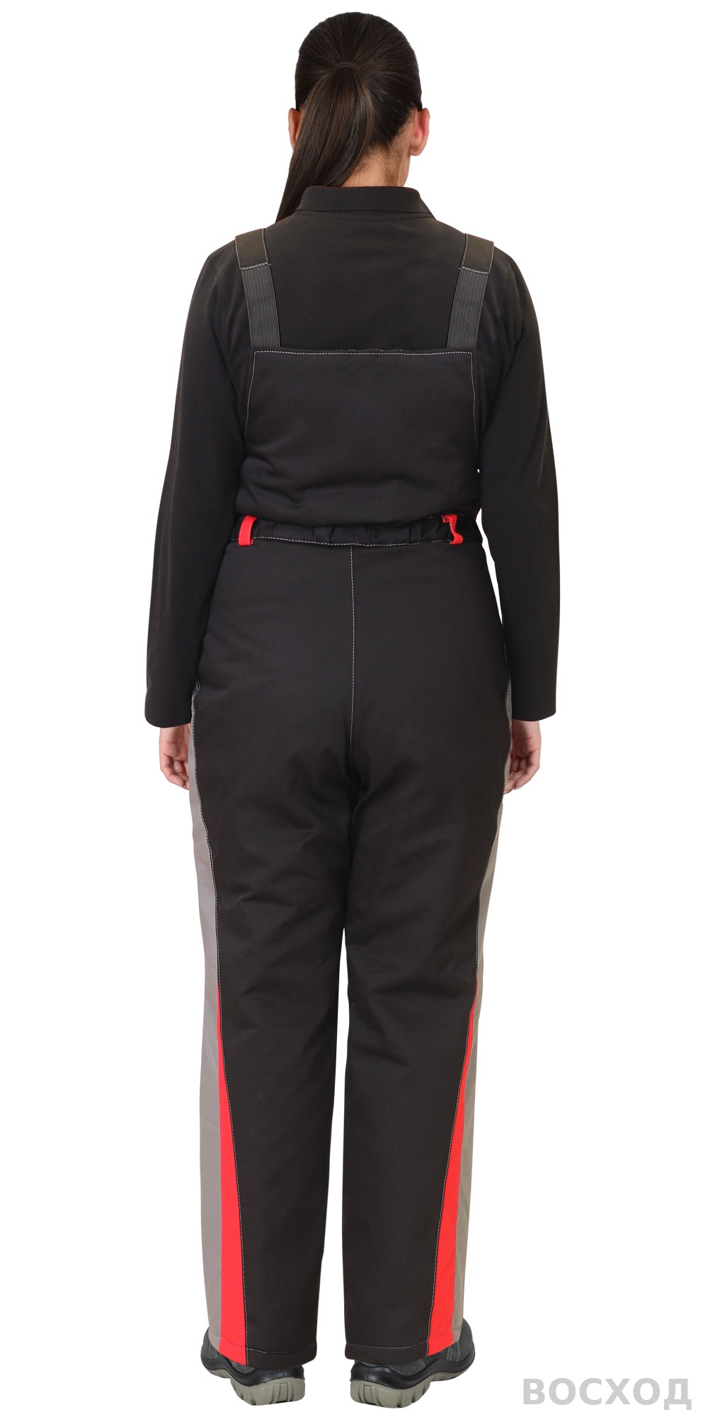 Костюм СИРИУС-СИБИРЯЧКА с черным и красным