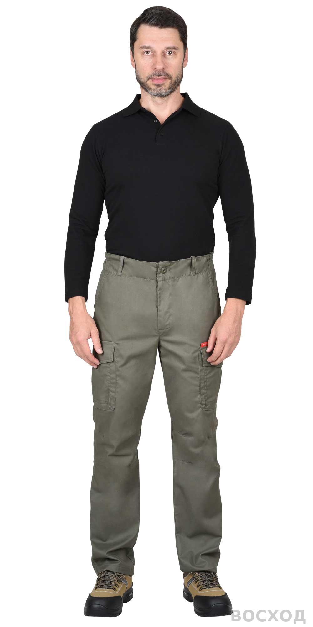 Брюки СИРИУС-ТАКТИК олива тк. механический стрейч с ВО