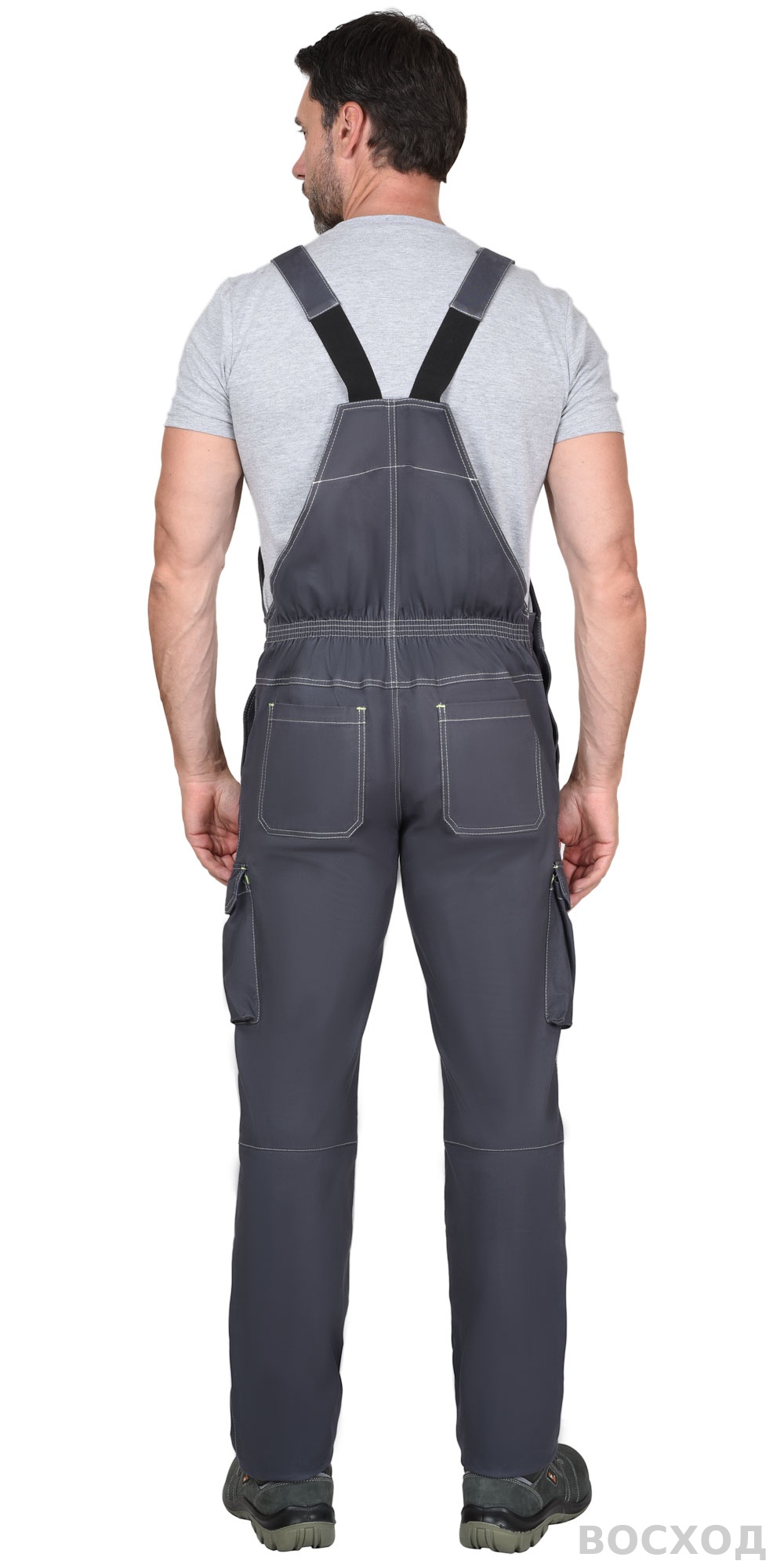 Полукомбинезон СИРИУС-ДЖЕТ т. с синим тк. мех. стрейч с ВО