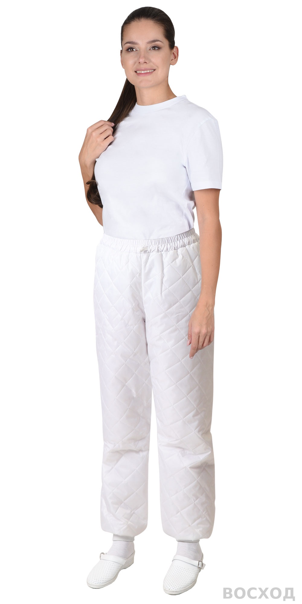 Брюки СИРИУС-МИШЛЕН универсальные белые