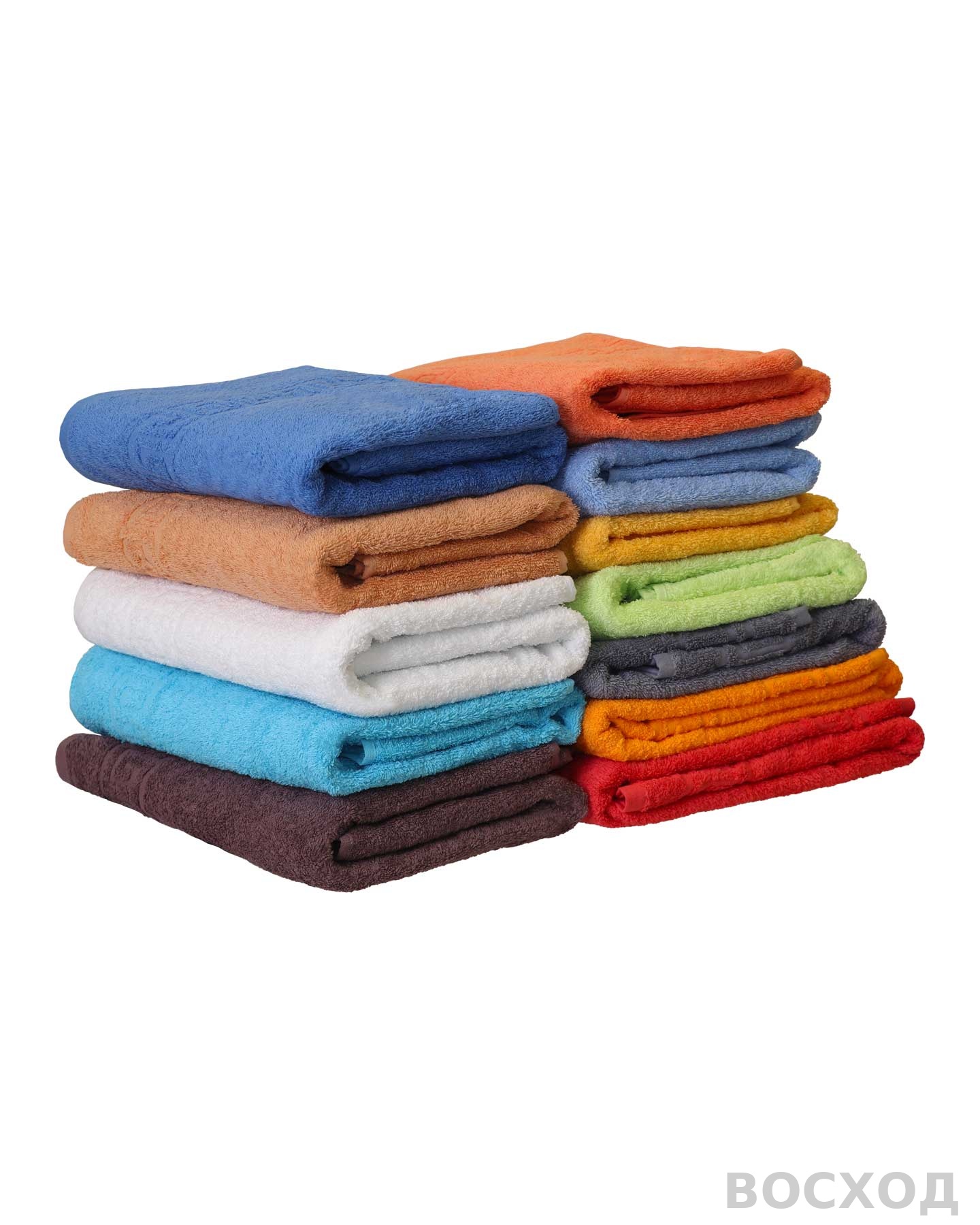 Полотенце махровое (50х90) темно- 430 г/м2 (Туркмения) (х100) (ЧЗ)