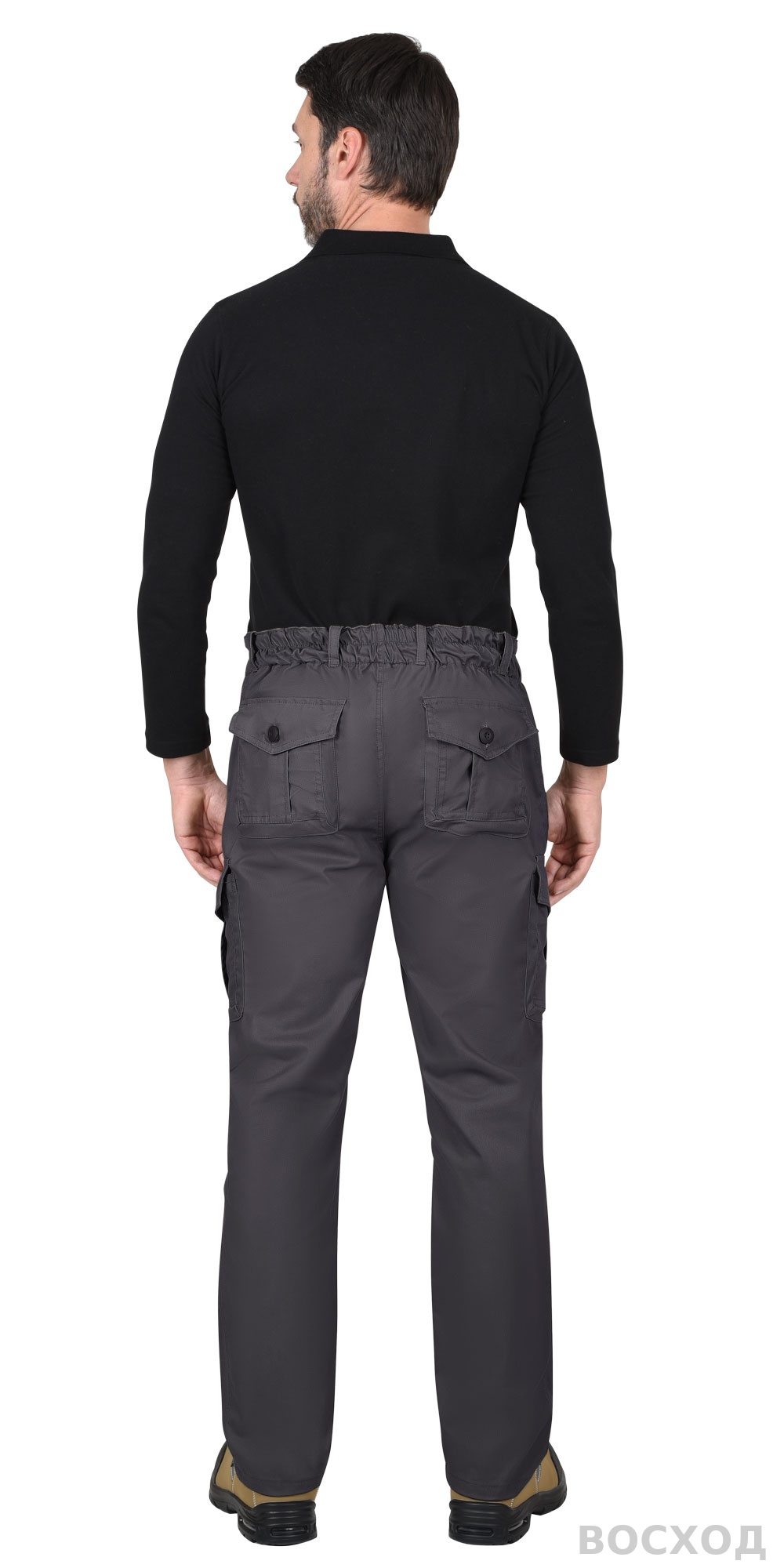 Брюки СИРИУС-ТАКТИК темно- тк. механический стрейч с ВО