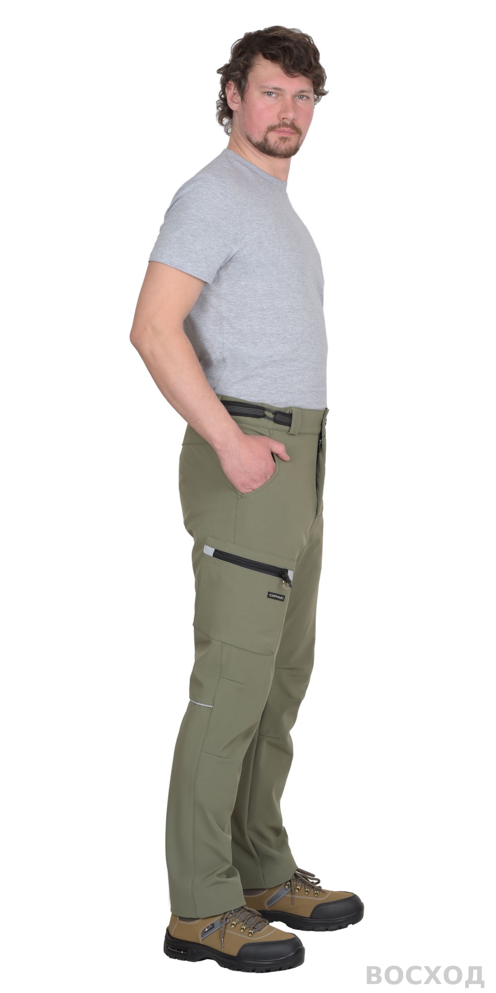 Брюки СИРИУС-СПЕЙС софтшелл олива