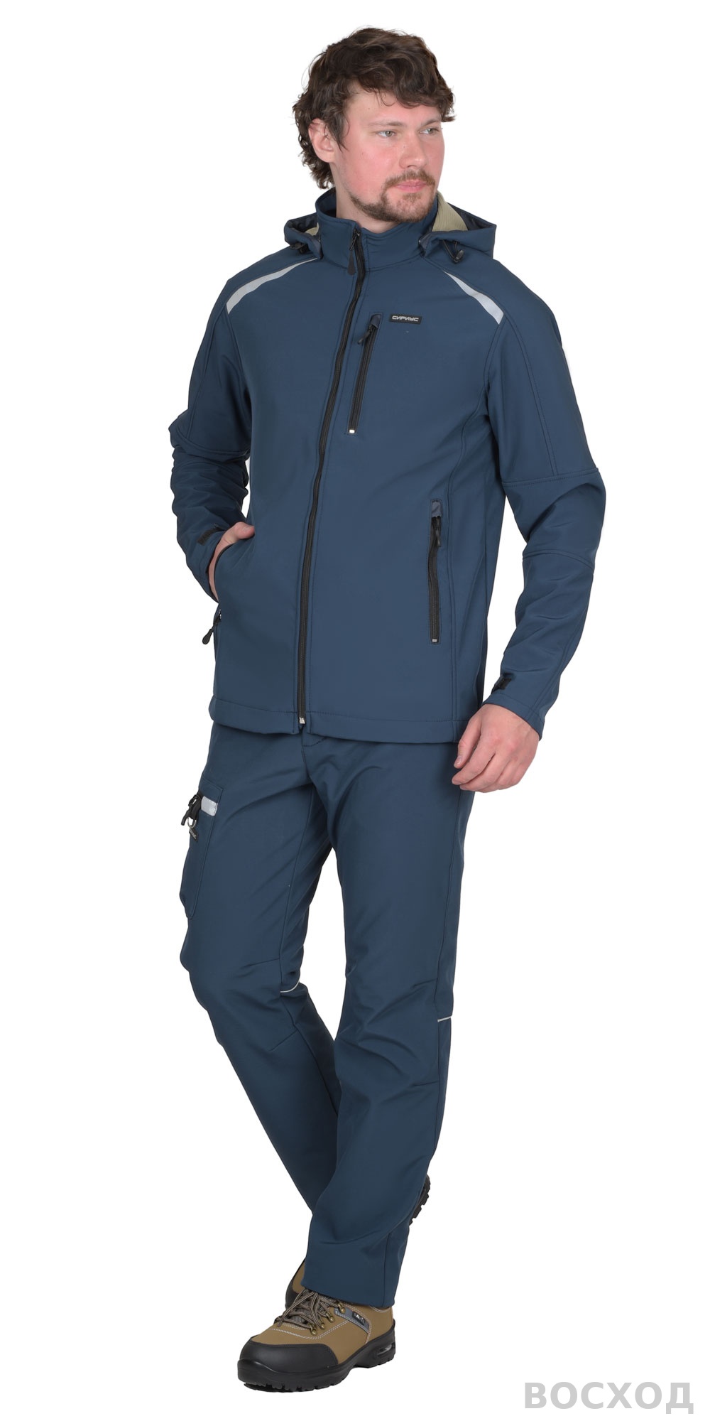 Костюм СИРИУС-СПЕЙС куртка, брюки, софтшелл