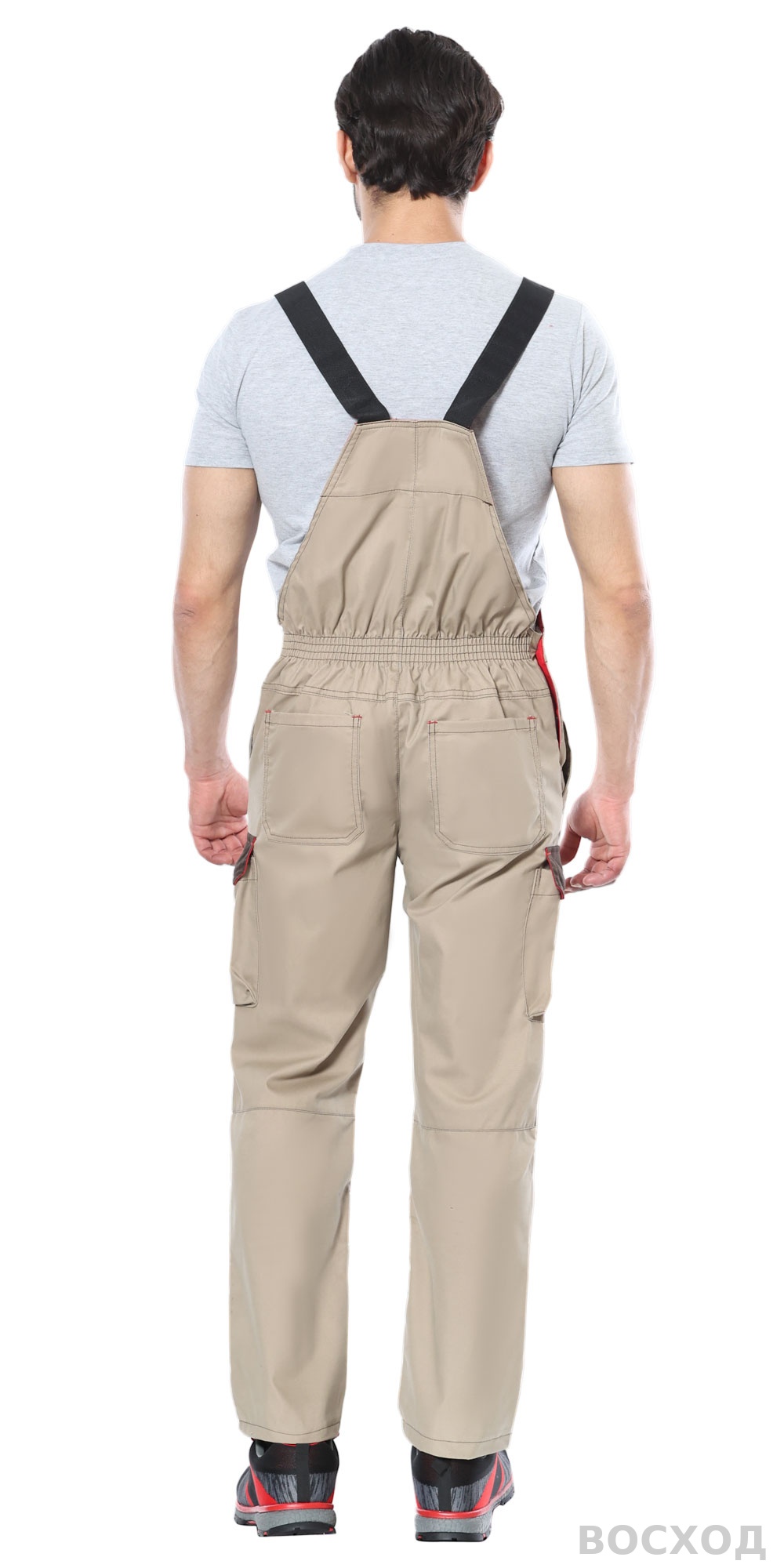 Костюм СИРИУС-ДЖЕТ БРАУН куртка, п/к, с т.коричневым тк. мех. стрейч с ВО