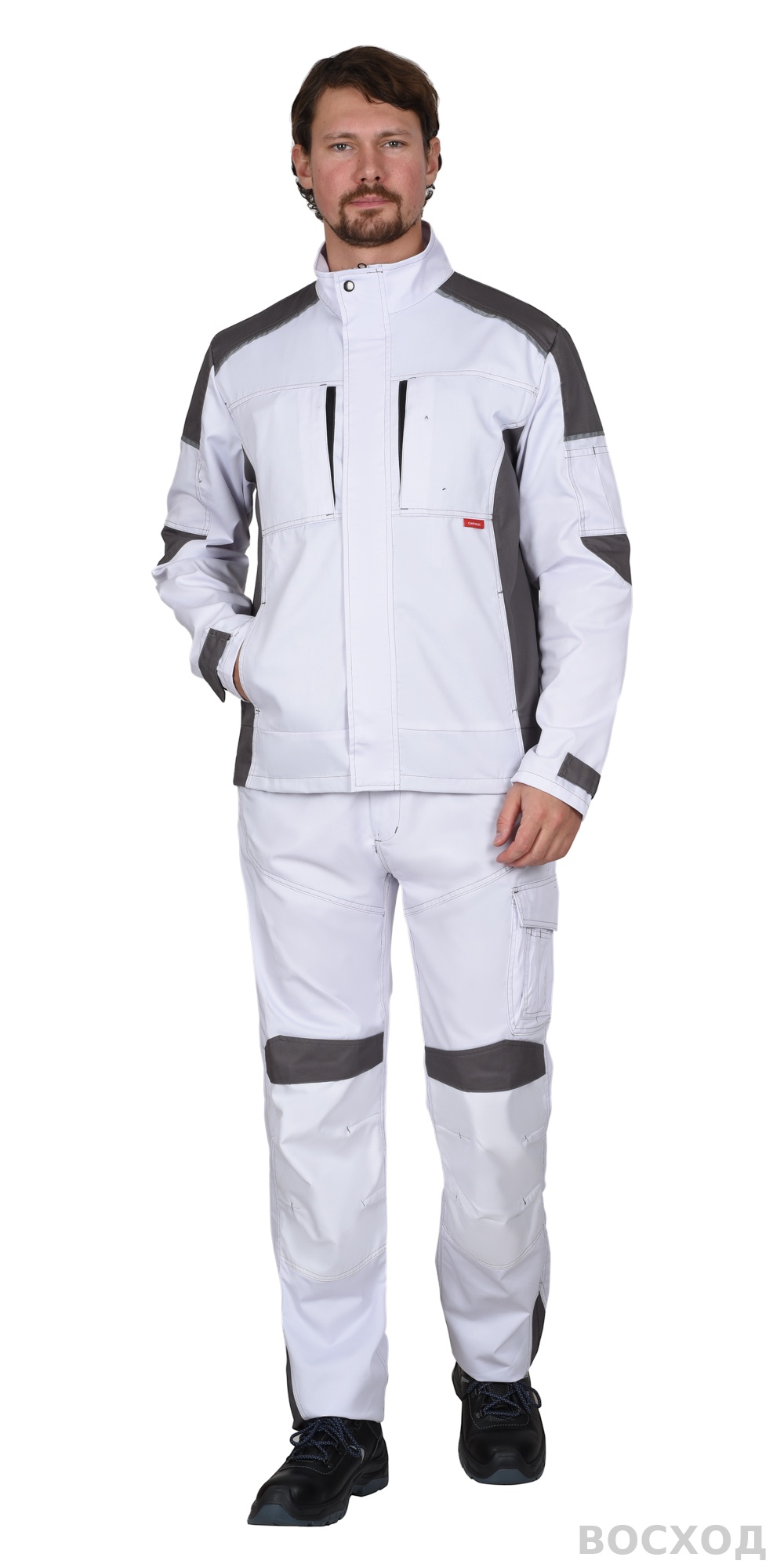 Куртка СИРИУС-ЦИТРИН со средне-серым