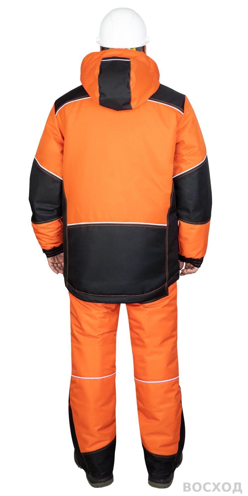 Костюм СИРИУС-АРКТИКА зимний, куртка дл., брюки, с чёрным