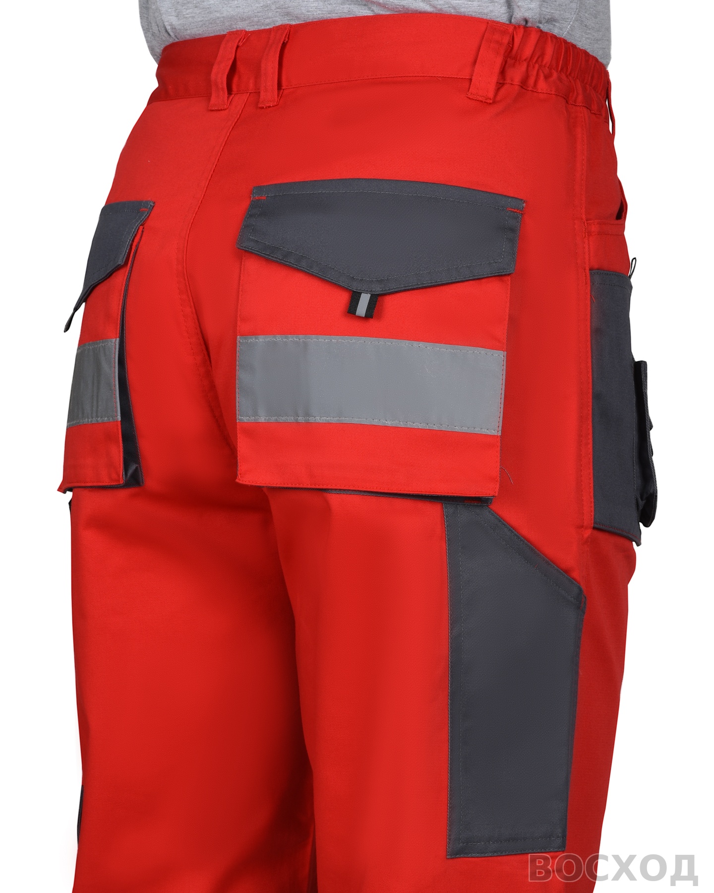 Костюм СИРИУС-АТОМ куртка, брюки с серым