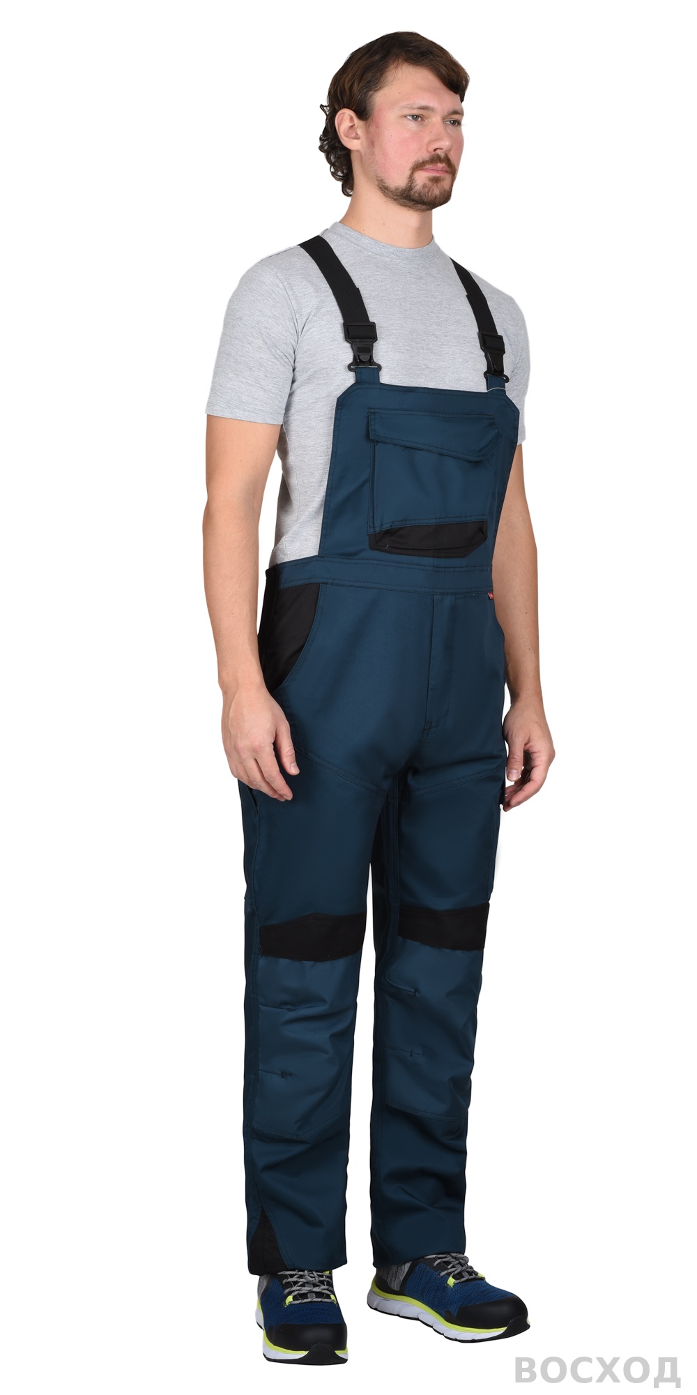 Полукомбинезон СИРИУС-ЦИТРИН с черным