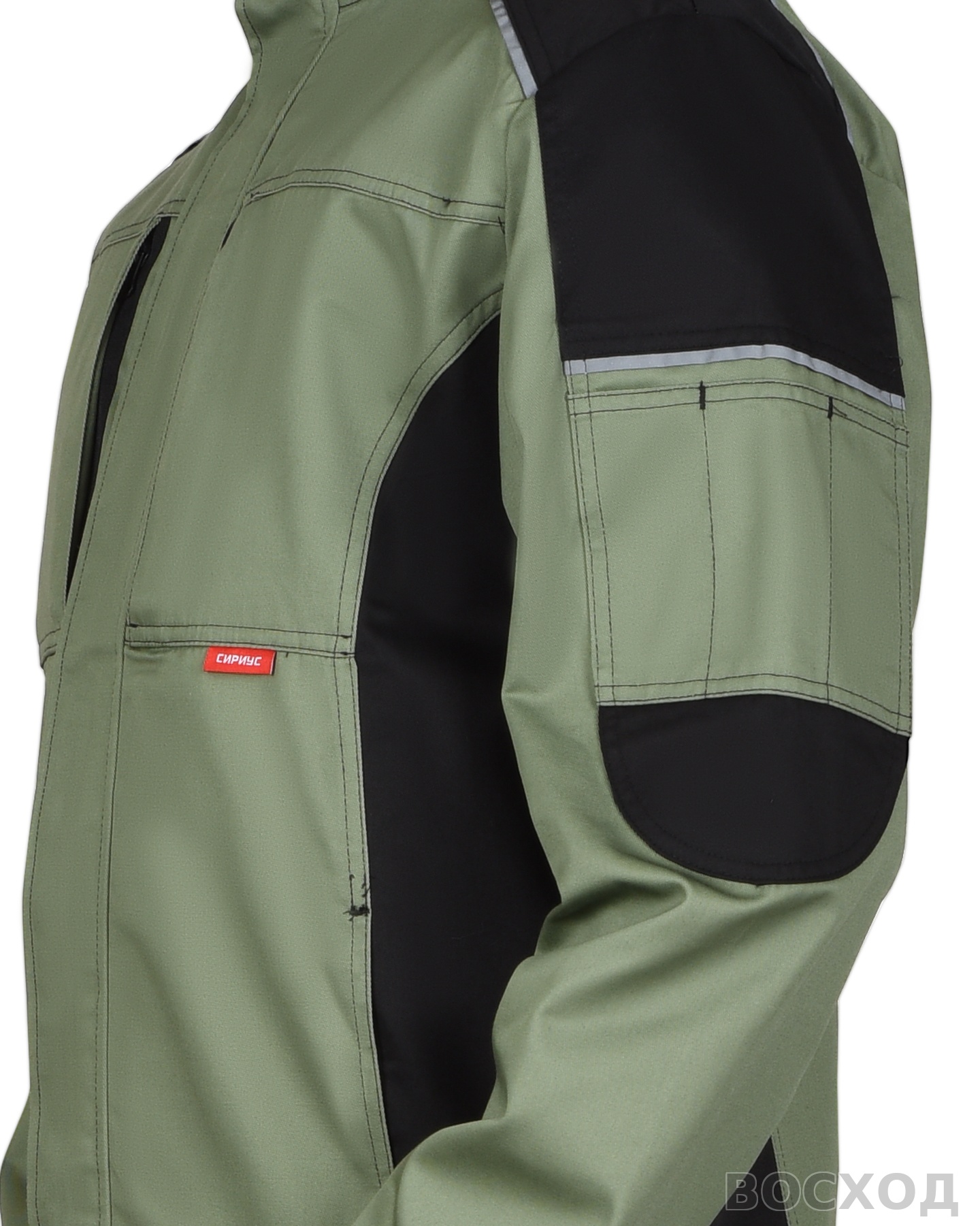 Куртка СИРИУС-ЦИТРИН светло- с черным