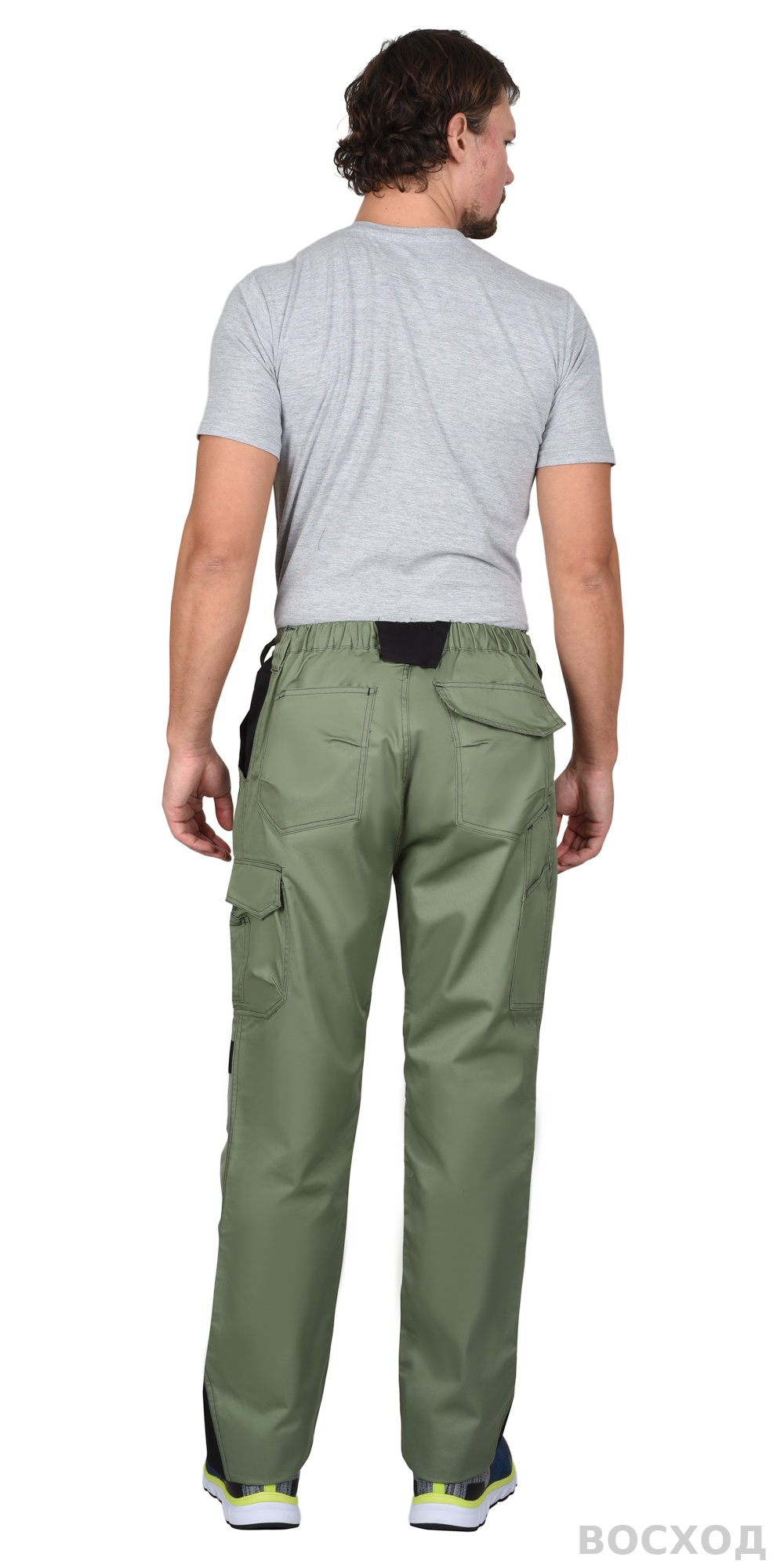 Брюки СИРИУС-ЦИТРИН светло- с черным