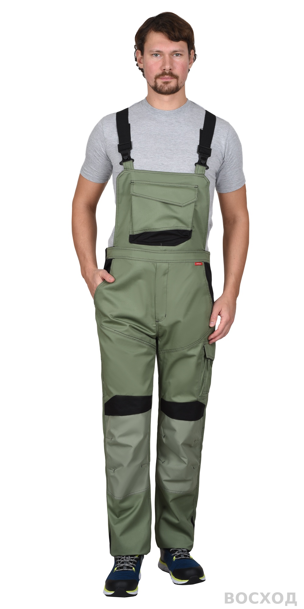 Полукомбинезон СИРИУС-ЦИТРИН светло- с черным