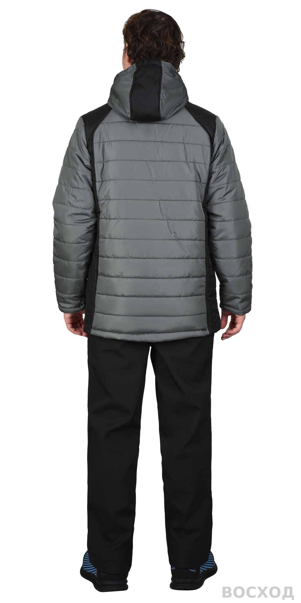 Куртка СИРИУС-УРБАН серая с черным