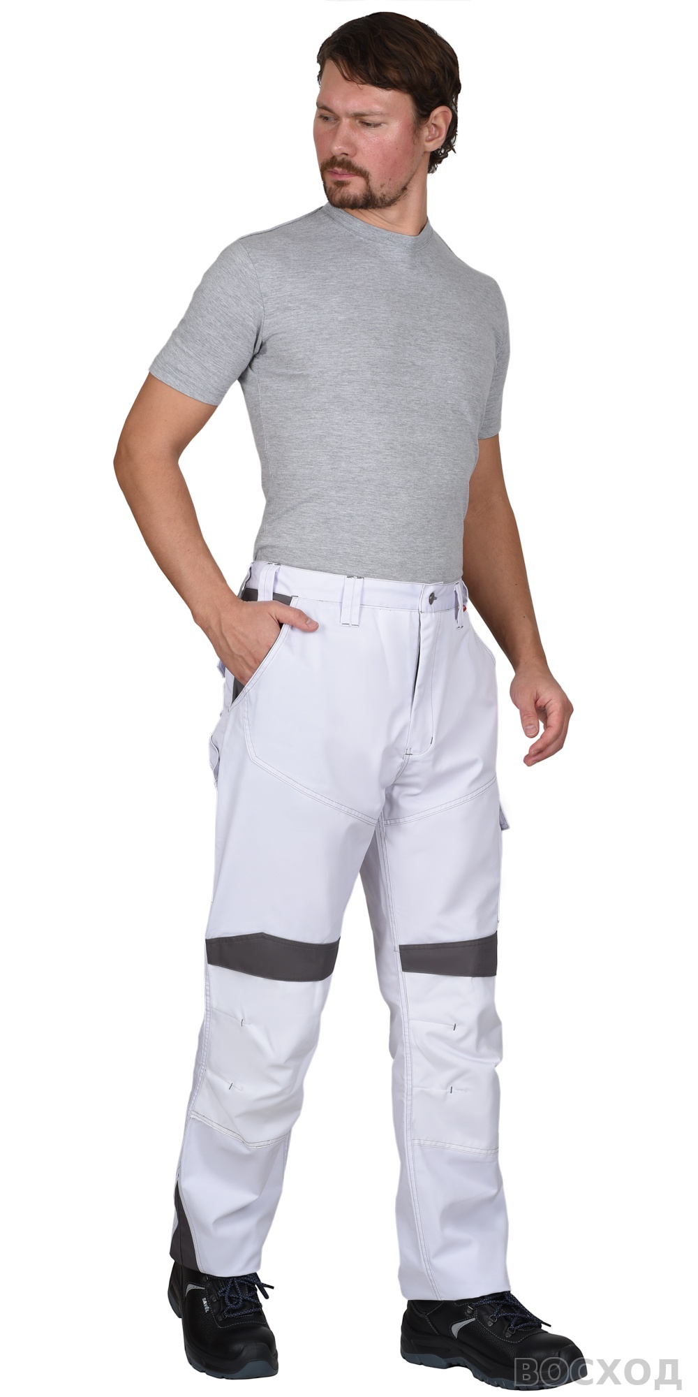 Костюм СИРИУС-ЦИТРИН куртка, брюки со средне-серым