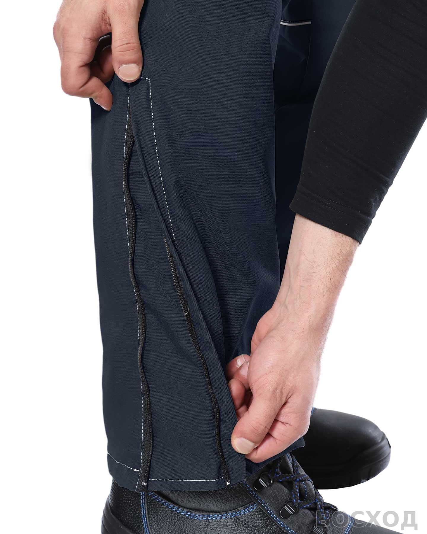 Брюки СИРИУС-ОЗОН зимние, синие с СОП