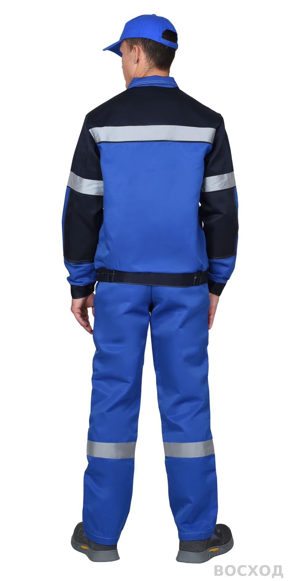 Костюм СИРИУС-ЛЕГИОНЕР куртка кор., п/к, с синим и СОП