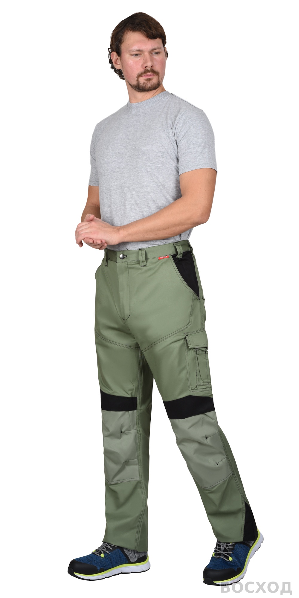 Костюм СИРИУС-ЦИТРИН куртка, брюки, светло- с черным