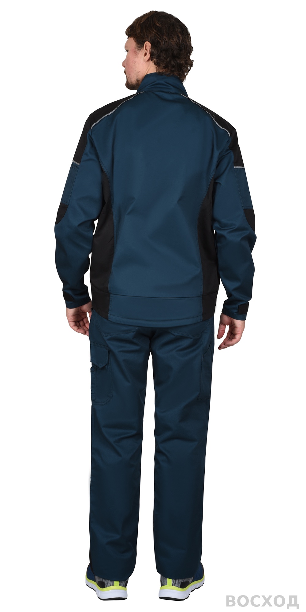 Костюм СИРИУС-ЦИТРИН куртка, полукомбинезон, с черным