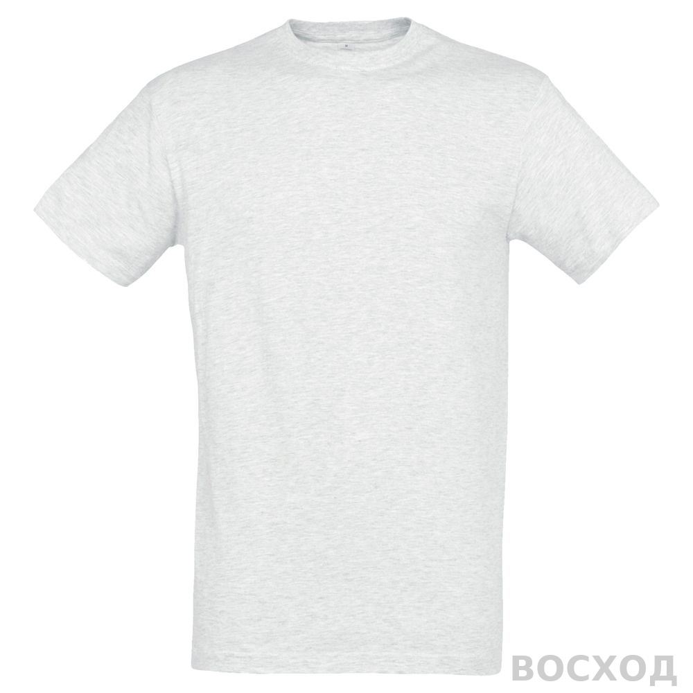 Футболка унисекс Regent 150, светло-серый меланж