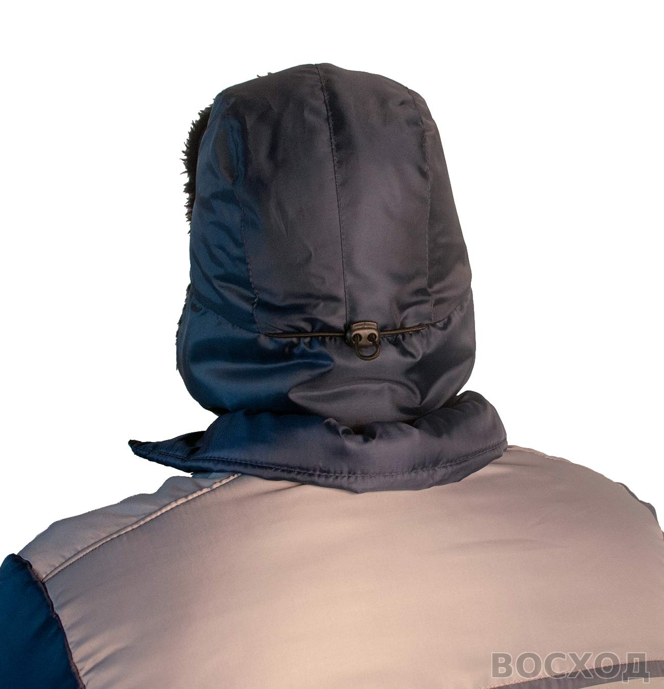 Шапка "Антифрост" т-синяя, тк.Оксфорд, подкл. бязь (универс.размер 56-62) - изображение 3